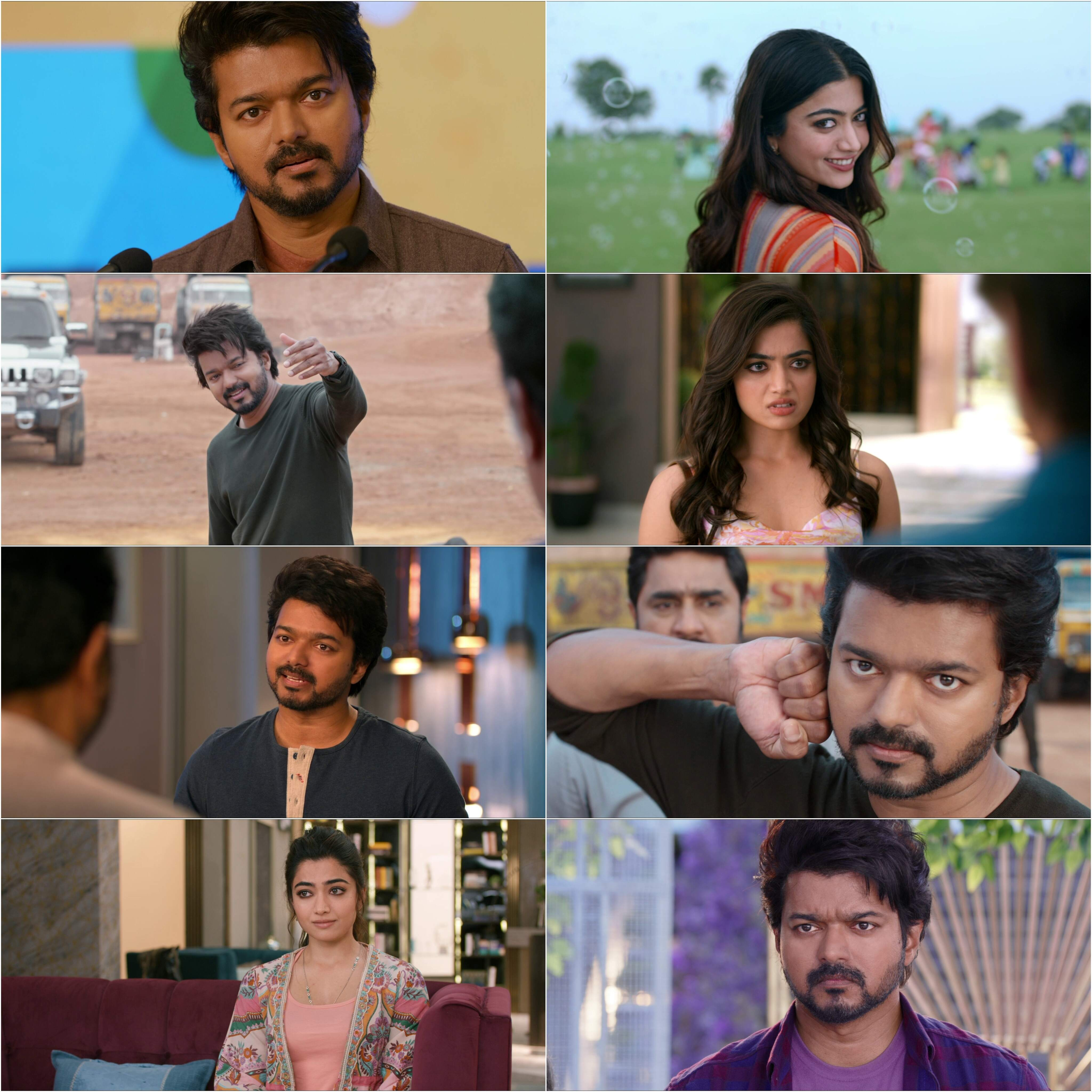 Varisu (2023) (Hindi + Tamil) Dual Audio UnCut South Movie HD ESub Screenshot